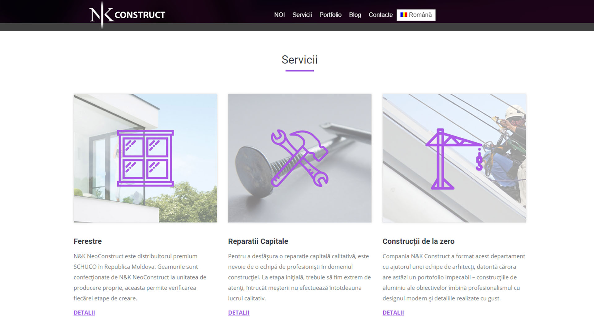 NK Construct Lucrări Purple Media