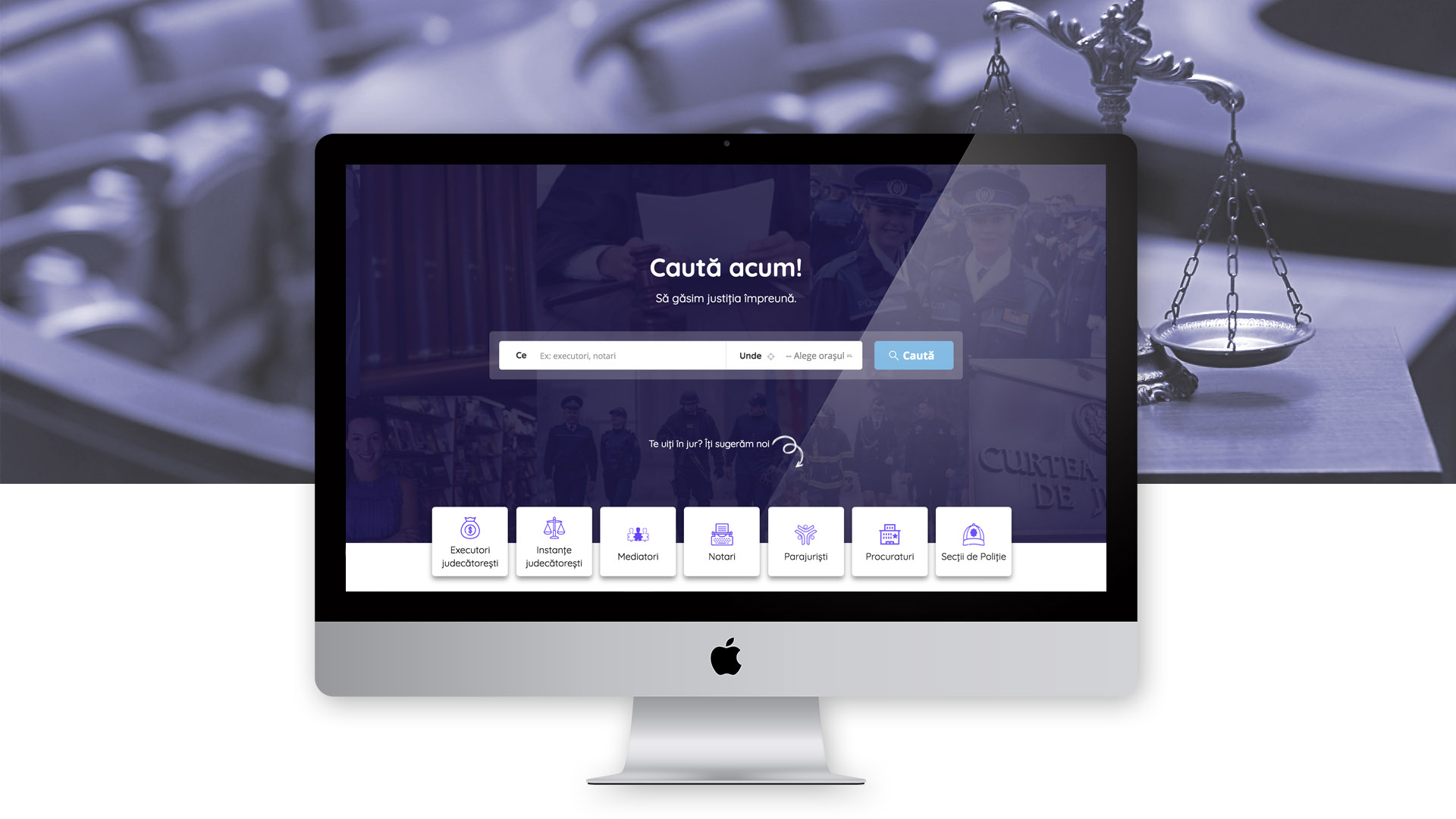 Purple Media Lucrări Justitia Dezvoltarea Site