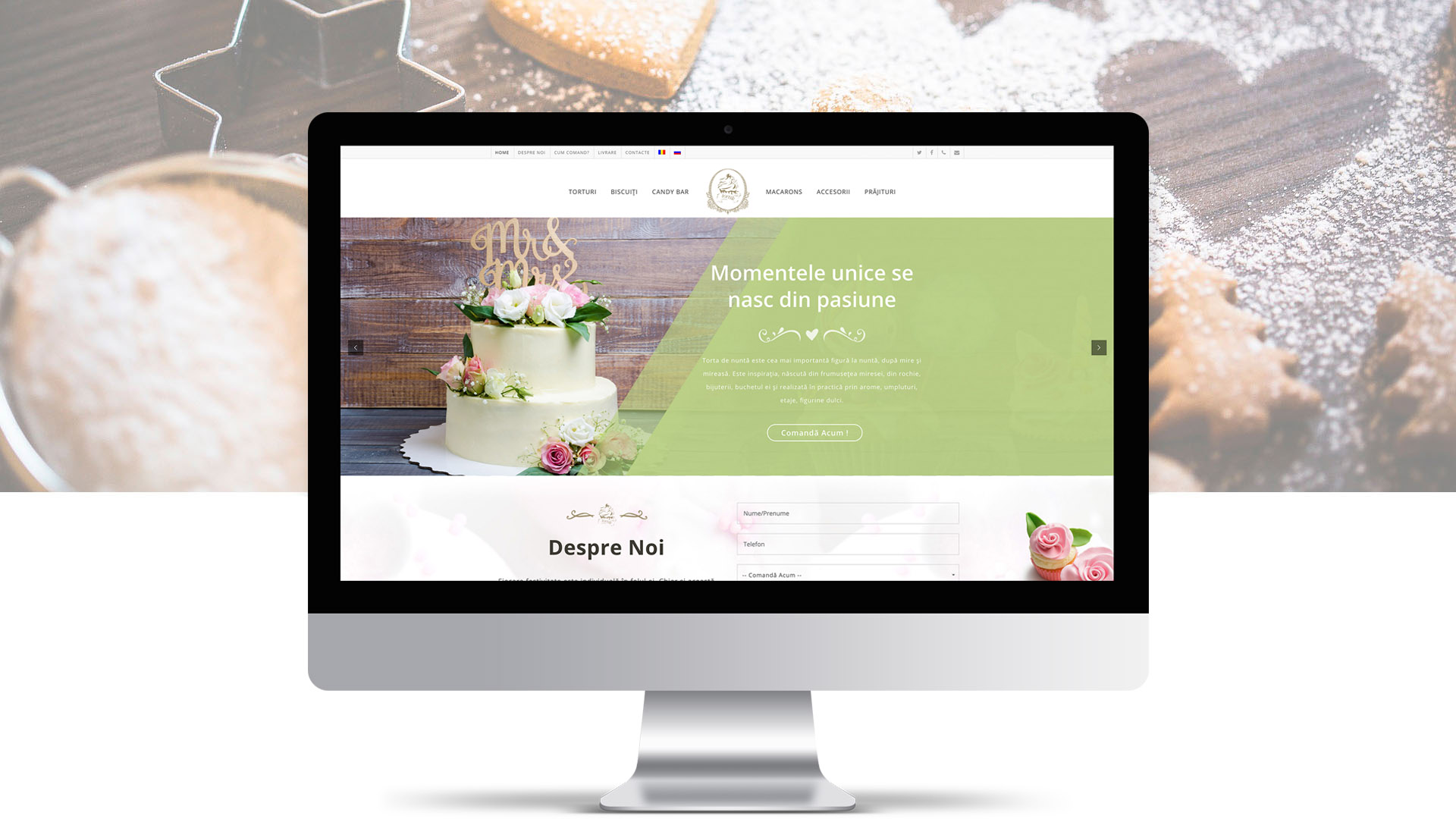Site Tortik,md Dezvoltarea Purple Media