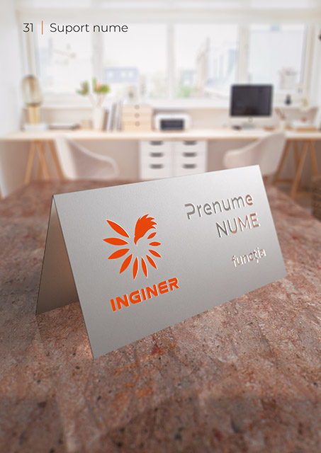 Inginer BrandBook Support nume