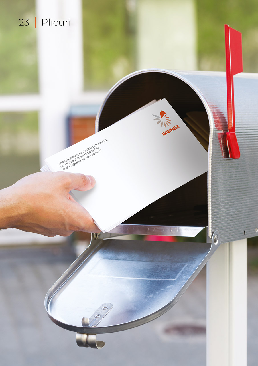 Inginer BrandBook Plicuri